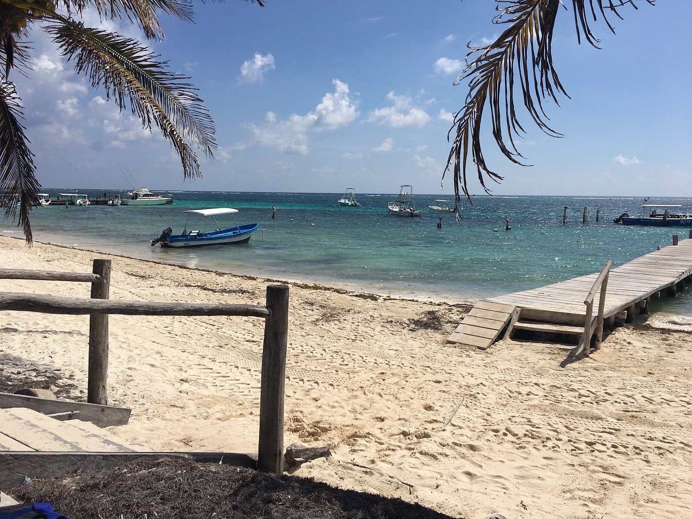 Puerto Morelos en el Caribe mexicano